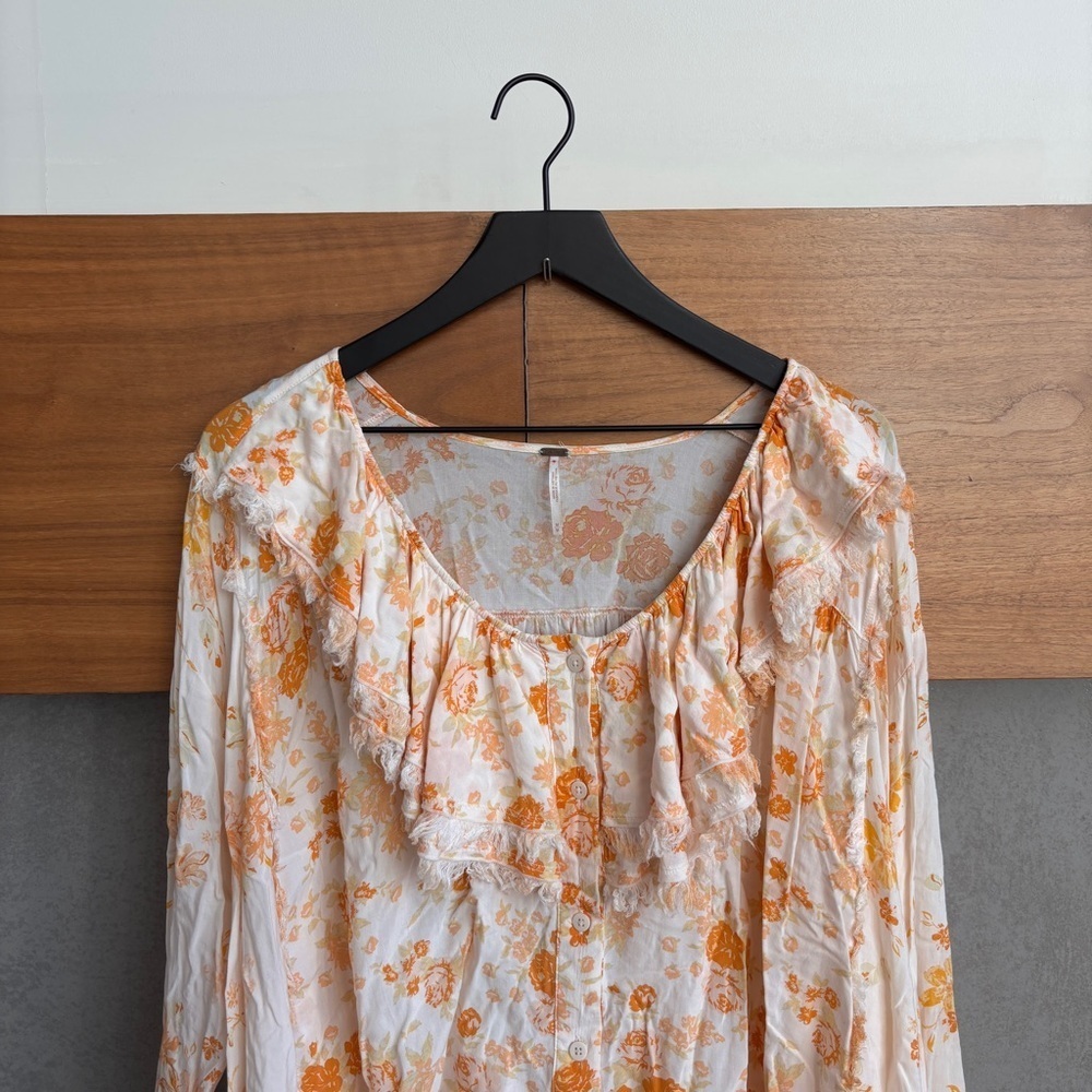 Free People Loretta Printed Tunic Top, Size M - Picture 5 of 15